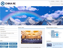 Tablet Screenshot of eng.chinare.com.cn